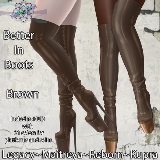 ~*MF*~ Better In Boots - Brown(Add or Rez)