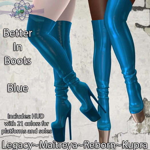 ~*MF*~ Better In Boots - Blue (Add or Rez)