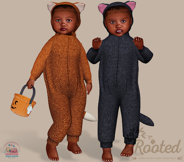 Rooted - Animal Onesie (Fatpack)