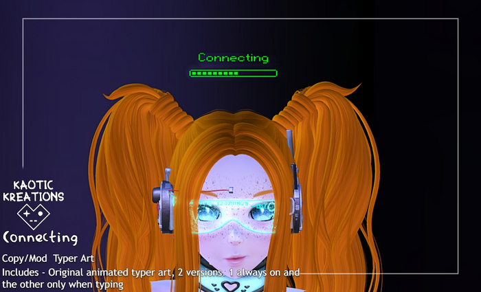 Kaotic Kreations - Connecting AnimatedTyper Art