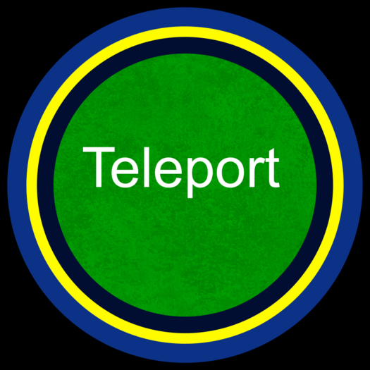 Green Teleporter (Sit on)