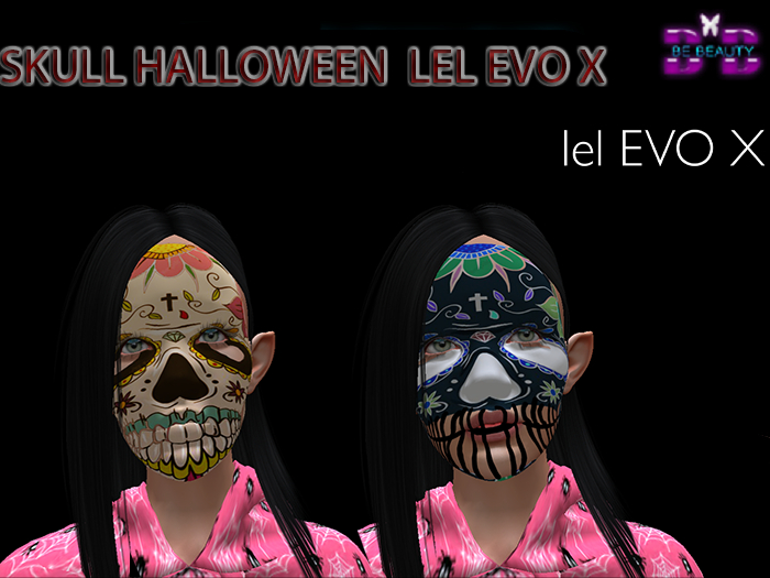 Be Beauty-SKULL halloween- LELUTKA EvoX-gift
