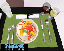 Imagine Soul Food Placemat (olive)