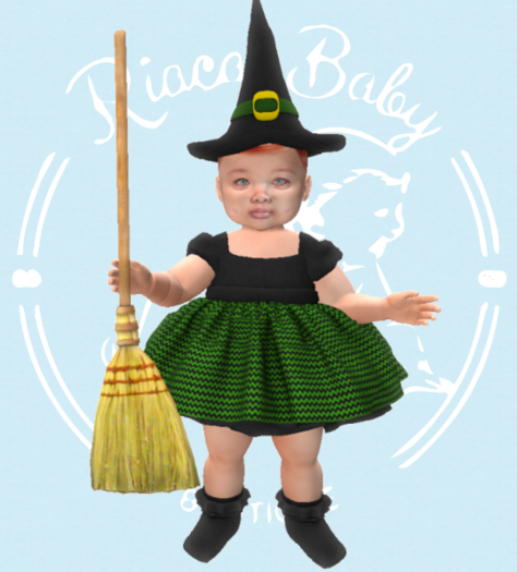 (RBB) Little Witch Green-LB