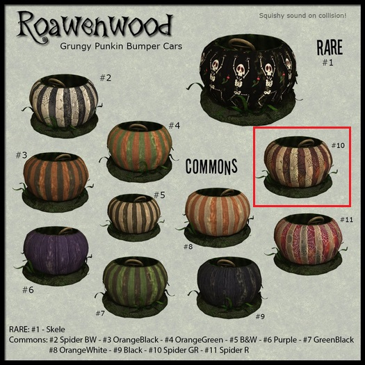 {RW} Grungy Punkin Bumper Car [OrangeBlack] #3