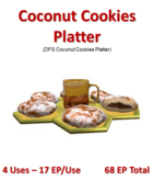 DFS Coconut Cookies Platter (DFS - Texture Only)