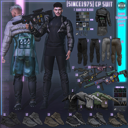 17.[Since1975] CP - Gun / Black