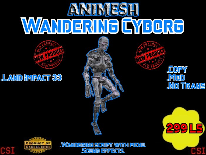 AniMesh Wandering Cyborg (box)