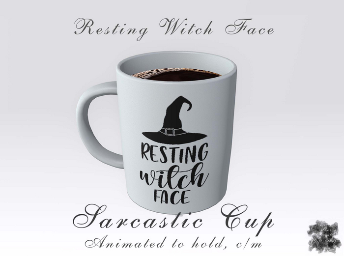 The Sarcastic Cup - Resting Witch Face