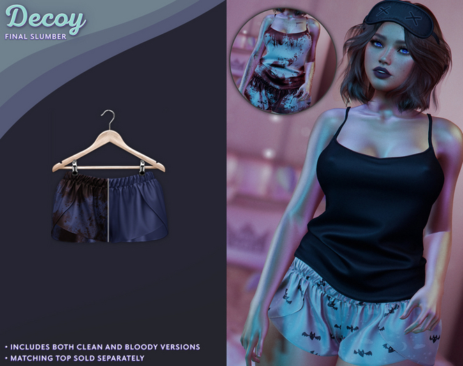 Decoy - Final Slumber Shorts: Navy