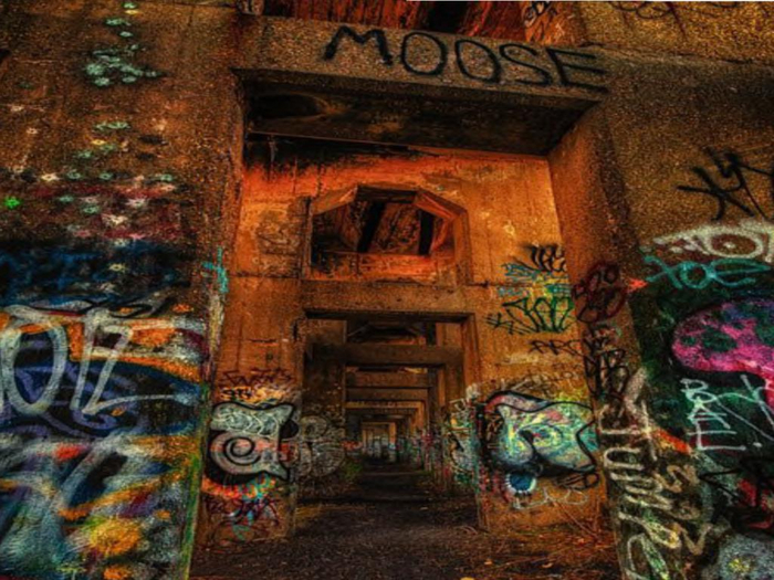 Graffiti Passage Texture