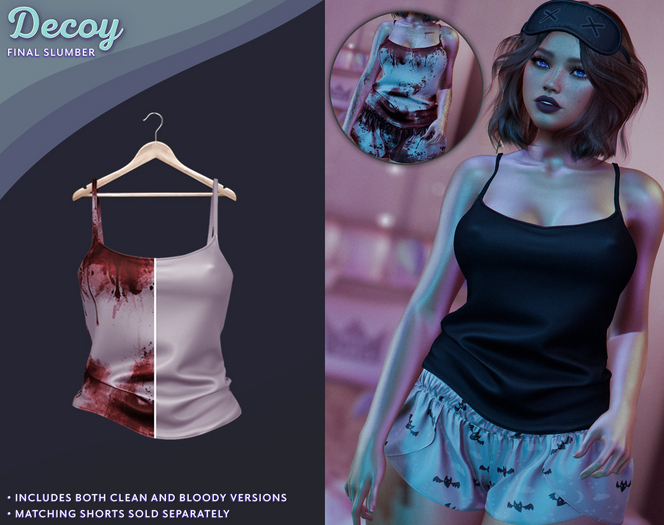 Decoy - Final Slumber Top: Lavender
