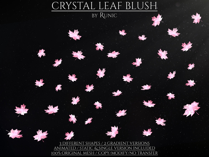 .: Runic :. Crystal Leaf Blush
