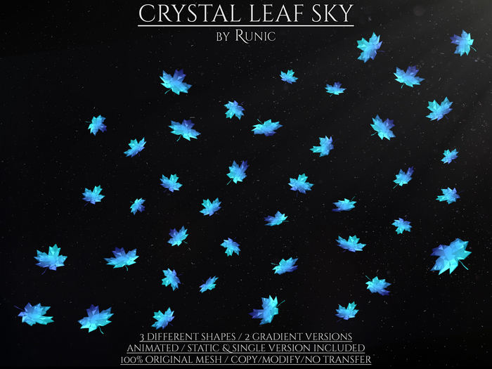 .: Runic :. Crystal Leaf Sky
