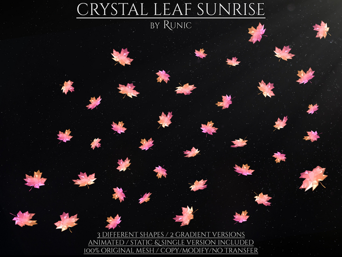 .: Runic :. Crystal Leaf Sunrise