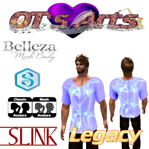 OTs Blue Green Nerves  Shirt