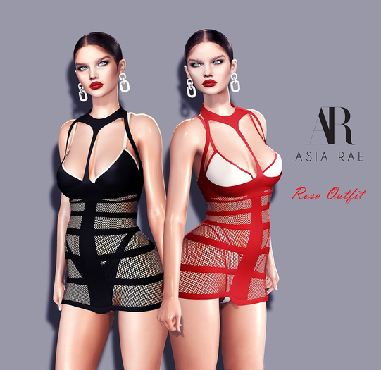 {Asia Rae} Rosa Outfit {DEMO}