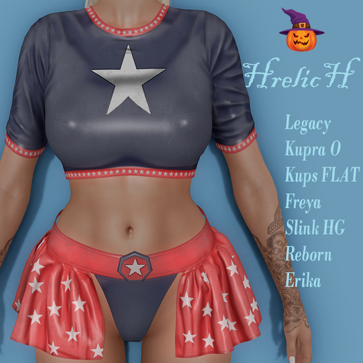 HrelicH Cap A set Legacy, Kupra , Reborn , Erika , Kups flat , Freya, HG