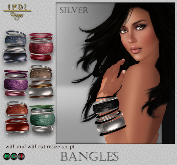 INDI Designs - Bangles silver