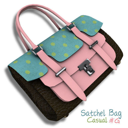 Fashionable satchel bag #G