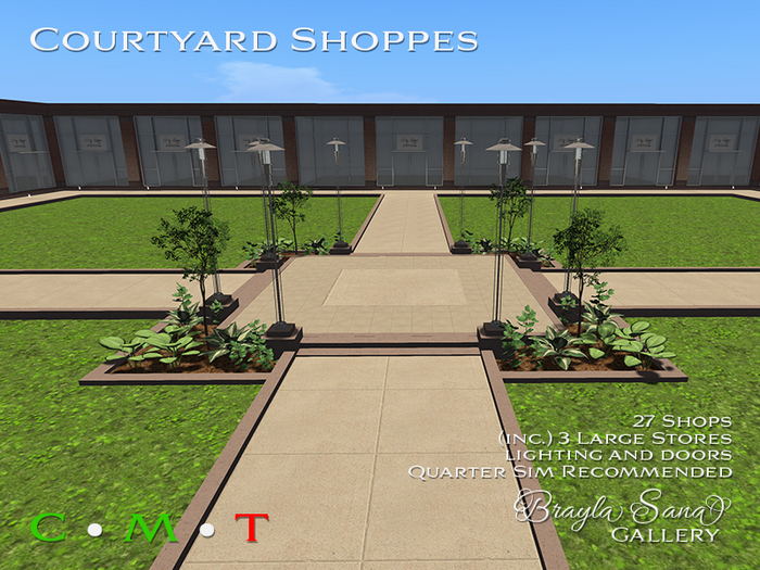 Easy Mall Instant Store Plaza Shops Shop Row