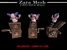 ZM - Halloween - Clown in a Box - FULL PERM MESH