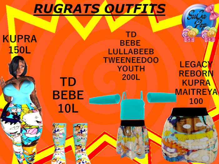 SuGaP0P: Rugrats socks  BEBE