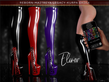 Elinor Latex Patent Leather Boots, 70 + colors, Latex,thigh High boots, Latex,thigh High boots, Latex,thigh High boots,