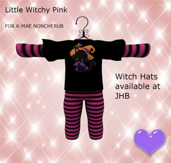 *HEB*Little Witchy Pink NC