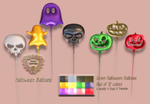 Nala Designs - Halloween Balloons 1