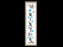 *6KW* FULL PERM Winter Porch Sign Texture #4