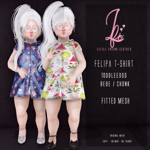 {L.F.C} Felipa T-Shirt CHESS (PACKAGE)