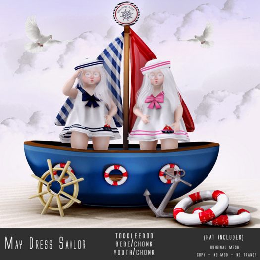 {L.F.C} May Dress Sailor MARINE (PACKAGE)