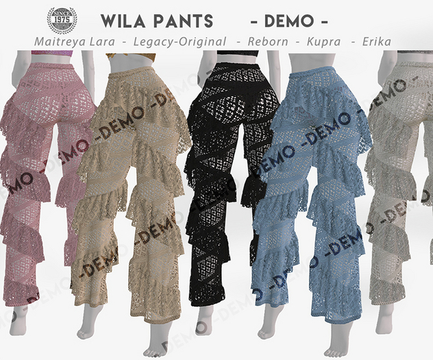 [Since1975] Wila Pants - DEMO