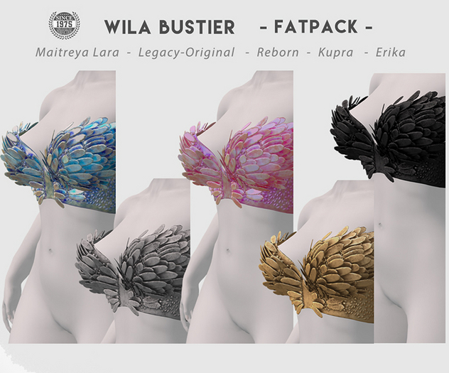 [Since1975] Wila Bustier - FATPACK