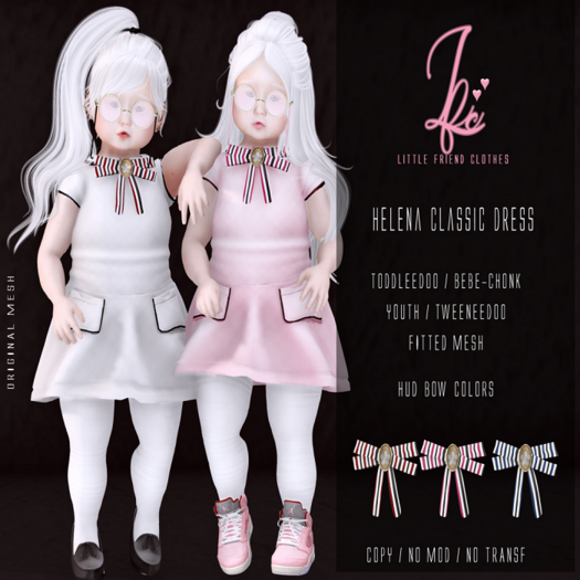 {L.F.C} Helena Classic Dress MARINE  (package)