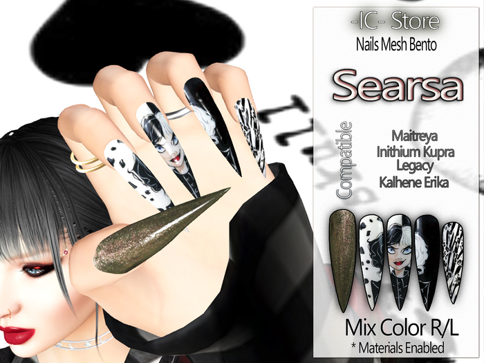 -IC- Store Nails Mesh Bento (Searsa) !!!ADDME
