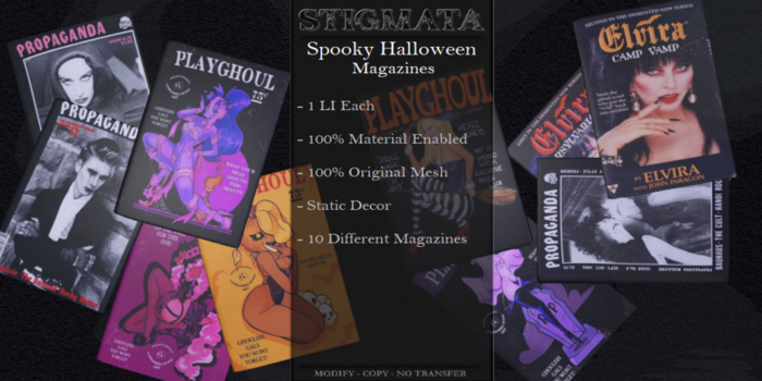 Stigmata - Spooky Halloween Magazines - [Add Me]