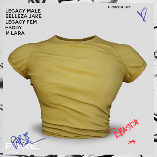 Pare.Bichota Tee - Lemon