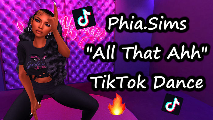 Phia.Sims All That Ahh TikTok Dance Animation