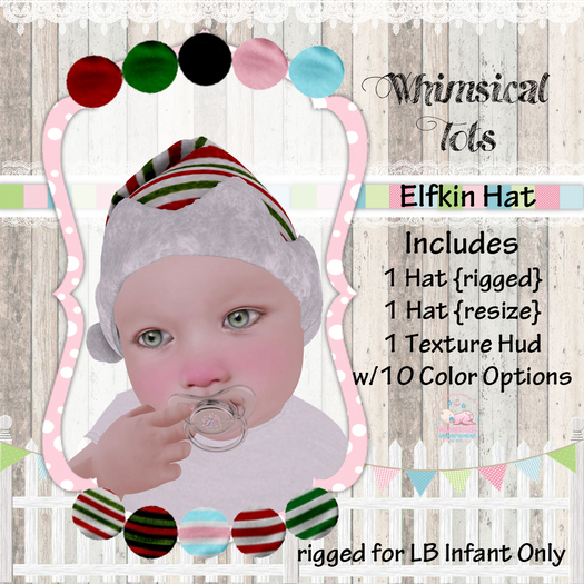 {WT} LB Infant Elf Hat {Wear Me}
