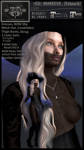 =ED= MAREEVA - (Fatpack) - [M,MP.L,LP]