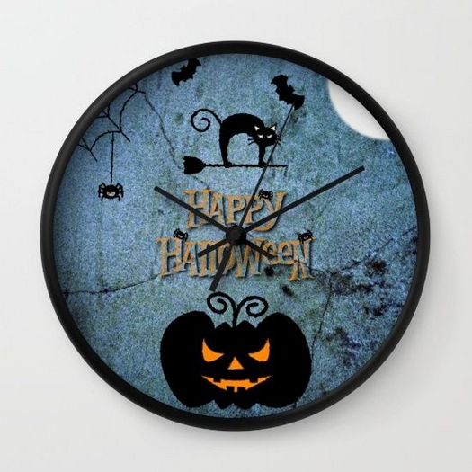 Halloweeen Wall Clock #9