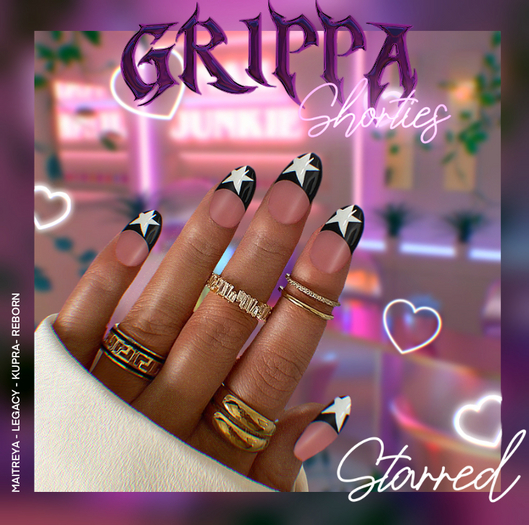 Grippa Shorties:: Starred Set
