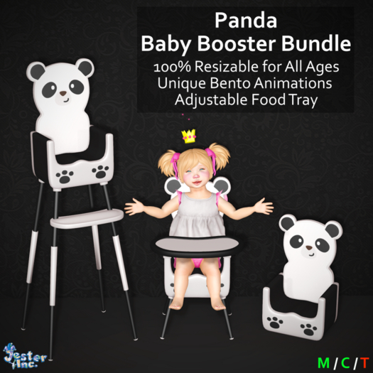 [Jester Inc.] Baby Booster Bundle - Panda!