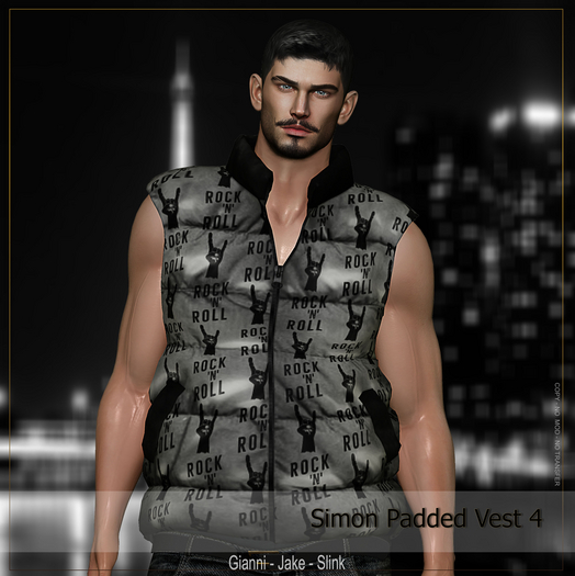 [Luxury For Men] Simon Padded Vest 4