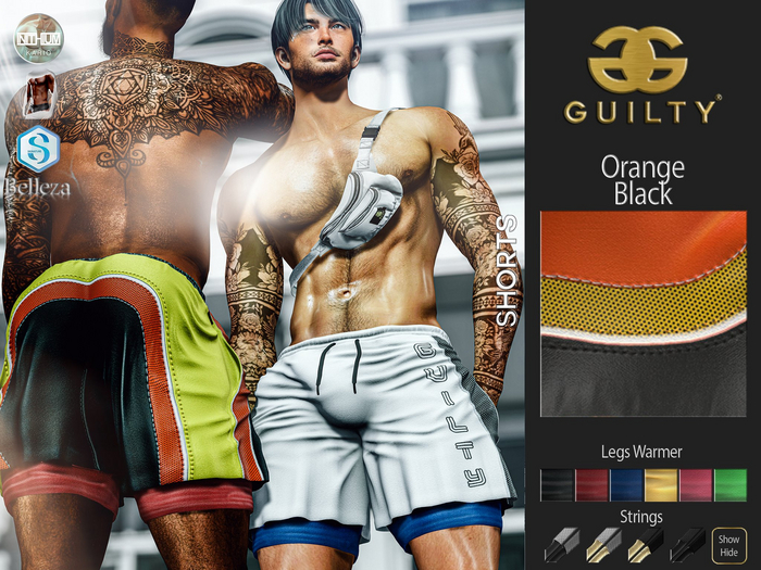 096 Guilty Teahupoo 6 Orange/Black