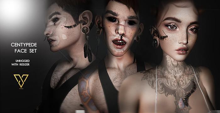 ::VOND BOX::CENTYPEDE FACE SET