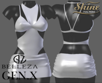 [SHINE FULL PERM]   DRESS REBECCA  BELLEZA GENX