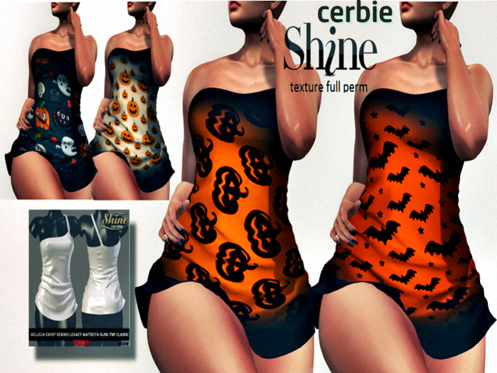 AJ   [SHINE FULL PERM] DRESS CERBIE  h _TEXTURE FULL PERM
